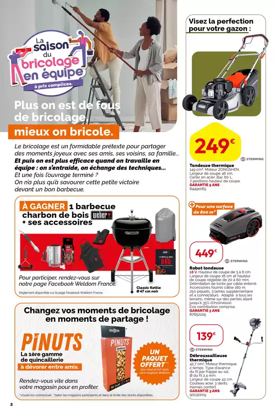 Catalogue Weldom à Le Cannet-des-Maures | La saison du bricolage en équipe | 07/05/2025 - 03/06/2025