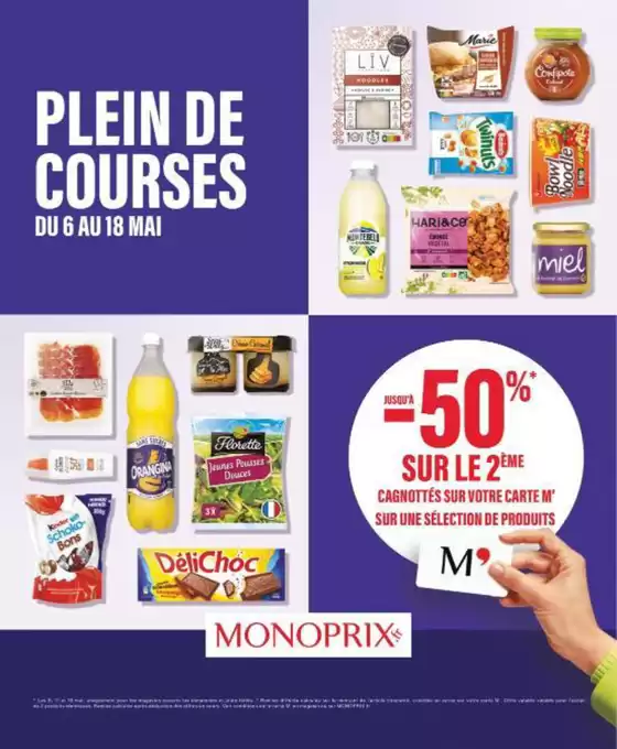 Catalogue Monoprix à Paris | CATALOGUE PROMOTIONNEL | 06/05/2025 - 18/05/2025