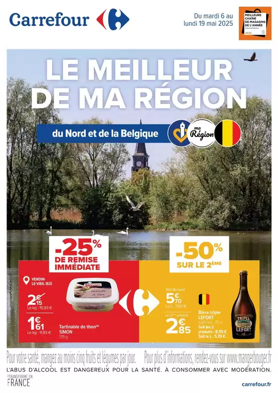 Catalogue Cora | Le meilleur de ma région du Nord et de la Belgique | 06/05/2025 - 19/05/2025