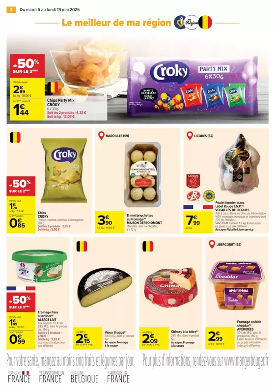 Catalogue Cora | Le meilleur de ma région du Nord et de la Belgique | 06/05/2025 - 19/05/2025