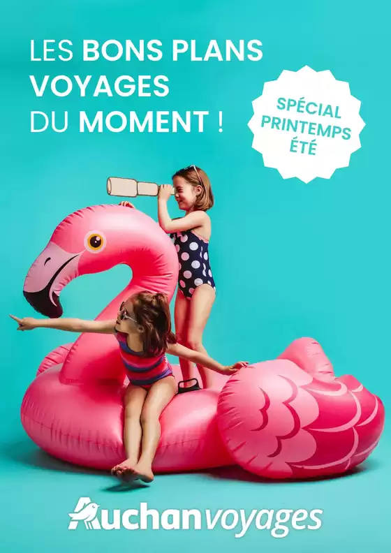 Catalogue Auchan Supermarché à Brive-la-Gaillarde | Auchan voyages : Les bons plans voyages du moment ! | 06/05/2025 - 30/06/2025