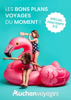 Promos de Supermarchés à Saint-Jean-de-Bournay | Auchan voyages : Les bons plans voyages du moment ! sur Auchan Supermarché | 06/05/2025 - 30/06/2025