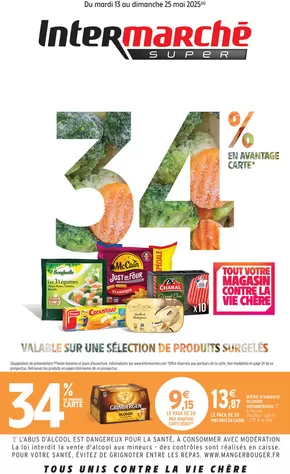 Promos de Supermarchés à Coursan | GEN MAI 3 sur Intermarché | 13/05/2025 - 25/05/2025