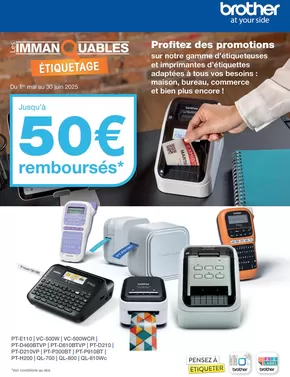Catalogue LDLC à Vélizy-Villacoublay | Jusqu'à 50€ remboursés avec Brother | 06/05/2025 - 30/06/2025