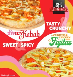 Promos de Restaurants à Bétheny | TASTY & CRUNCHY sur La Boîte à Pizza | 06/05/2025 - 30/06/2025