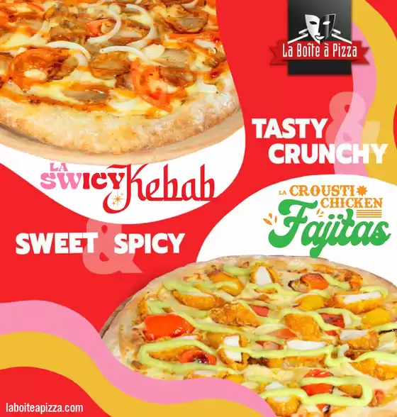 Catalogue La Boîte à Pizza | TASTY & CRUNCHY | 06/05/2025 - 30/06/2025