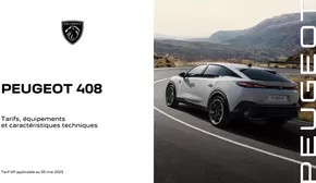 Promos de Auto et Moto à Grandvillars | Peugeot 408 sur Peugeot | 07/05/2025 - 07/05/2026