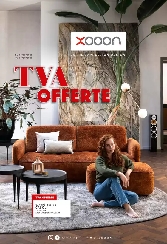 Catalogue Xooon à Boulogne-Billancourt | TVA OFFERTE | 05/05/2025 - 15/06/2025