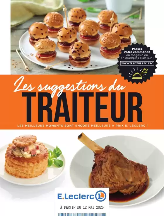 Catalogue E.Leclerc | CARTE TRAITEUR PERMANENTE - MIXTE | 09/05/2025 - 31/12/2025