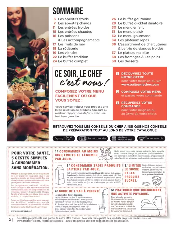 Catalogue E.Leclerc | CARTE TRAITEUR PERMANENTE - MIXTE | 09/05/2025 - 31/12/2025