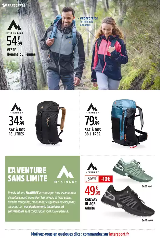 Catalogue Intersport à Modane | RANDONNEZ L'ESPRIT LÉGER | 12/05/2025 - 01/06/2025