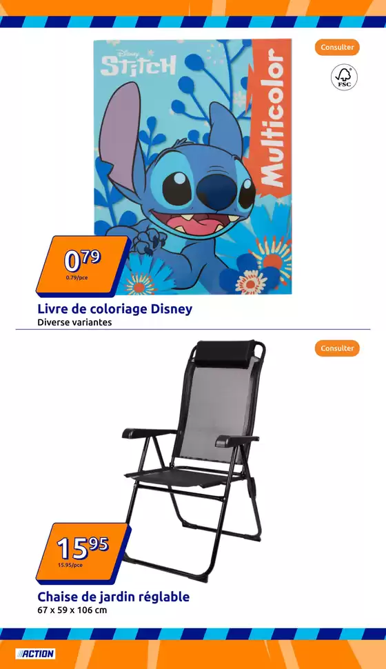 Catalogue Action | La semaine d'action | 07/05/2025 - 13/05/2025