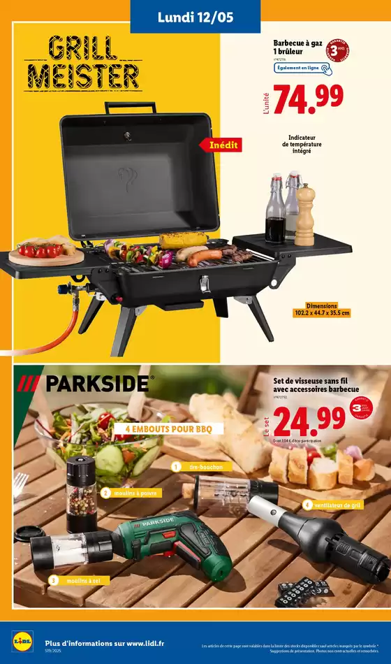 Catalogue Lidl à Chaumont (Haute Marne) | Retrouvez des équipements de cuisine, de la déco, des rangements chez Lidl ! | 12/05/2025 - 15/05/2025
