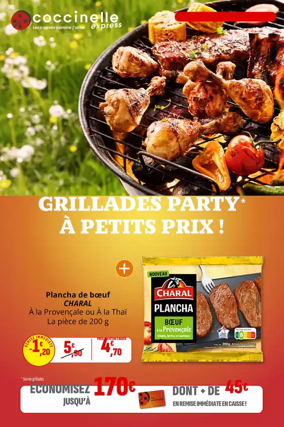 Catalogue Coccinelle Express à Créteil | GRILLADES PARTY À PETITS PRIX ! | 07/05/2025 - 18/05/2025