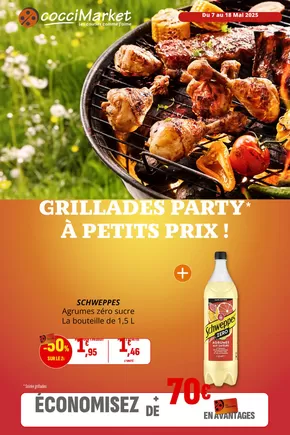 Promos de Supermarchés à La Roche-Posay | GRILLADES PARTY À PETITS PRIX ! sur Coccimarket | 07/05/2025 - 18/05/2025