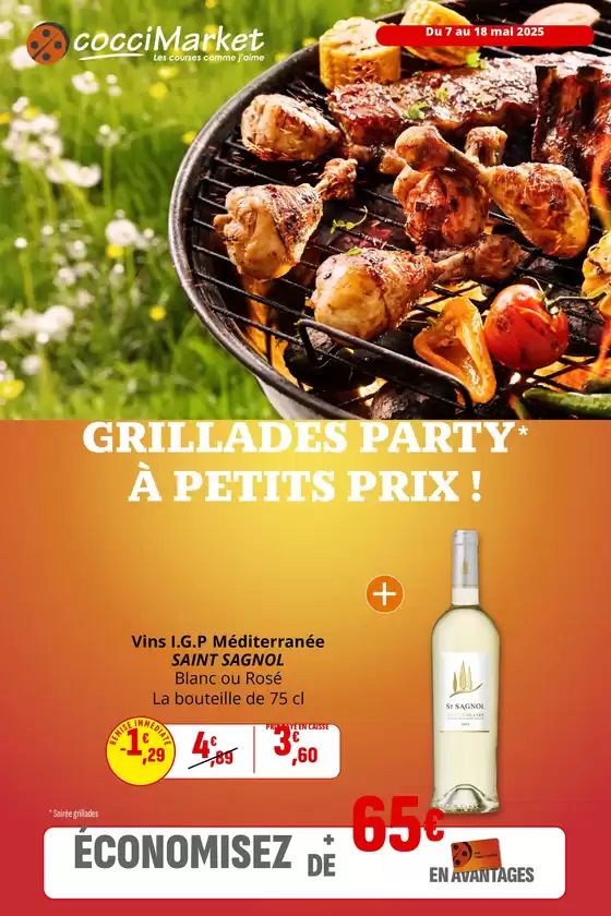 Catalogue Coccimarket à Créteil | GRILLADES PARTY À PETITS PRIX ! | 07/05/2025 - 18/05/2025