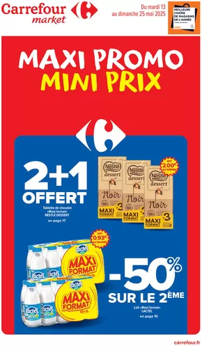 Promos de Supermarchés à Miserey-Salines | GROS CONDITIONNEMENT 2 sur Carrefour Drive | 13/05/2025 - 25/05/2025