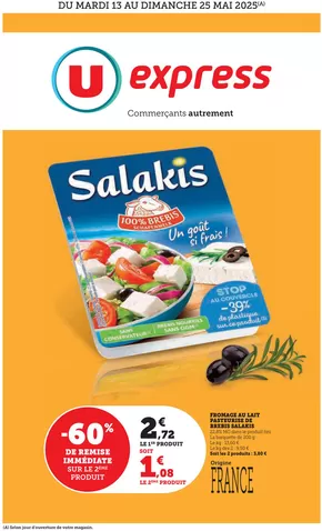 Catalogue U Express à Ruaudin | Catalogue U Express | 13/05/2025 - 25/05/2025