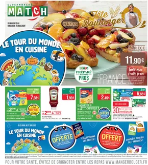 Promos de Supermarchés à Pérenchies | Fête du Boulanger sur Supermarché Match | 12/05/2025 - 25/05/2025
