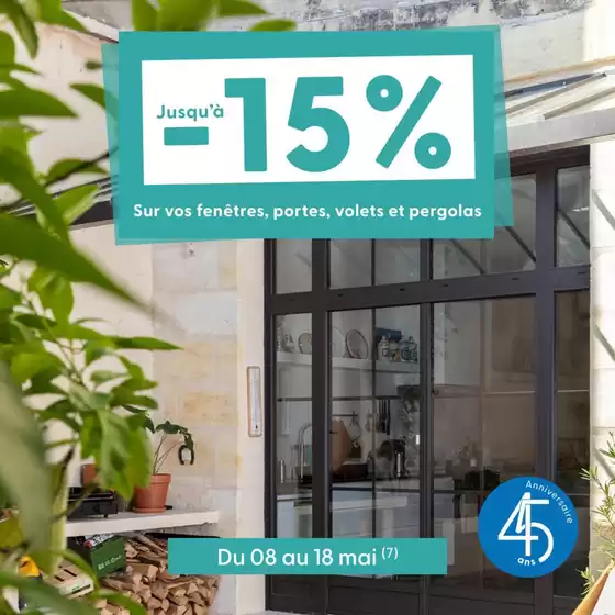 Catalogue Tryba à Beauvais | Jusqu’à 150€ Sur vos fenêtres, portes, volets et pergolas | 09/05/2025 - 18/05/2025