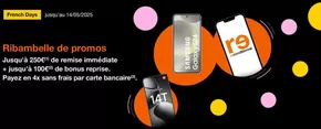 Promos de Multimédia et Electroménager à Pierre-Bénite | Ribambelle de promos sur Orange | 09/05/2025 - 14/05/2025