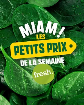 Promos de Supermarchés à Saint-Dionisy |  LES PETITS PRIX sur Fresh | 09/05/2025 - 12/05/2025