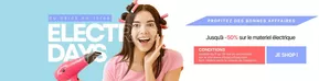Promos de Beauté à Loriol-sur-Drôme | Electric Days sur Shop Coiffure | 09/05/2025 - 18/05/2025