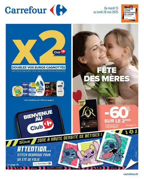 Catalogue Cora à Lille | Fête des mères | 13/05/2025 - 26/05/2025