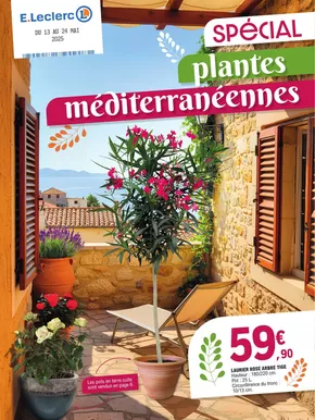 Catalogue E.Leclerc | PLANTES MEDITERANEENNES | 13/05/2025 - 24/05/2025