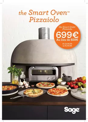 Catalogue Group Digital à Anglet | SAGE PROMO SMART OVEN PIZZAIOLO | 12/05/2025 - 31/05/2025