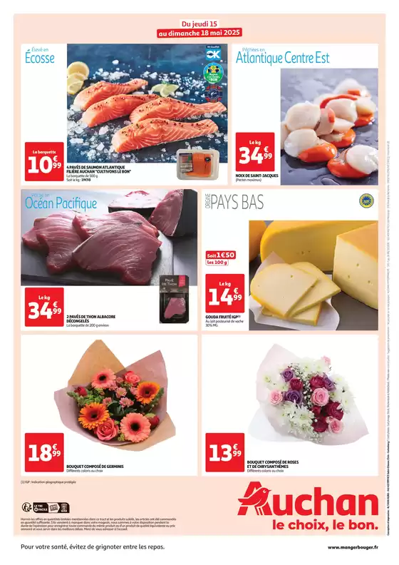 Catalogue Auchan Hypermarché à Aubière | Les bon plans du week-end dans votre hyper ! | 15/05/2025 - 18/05/2025