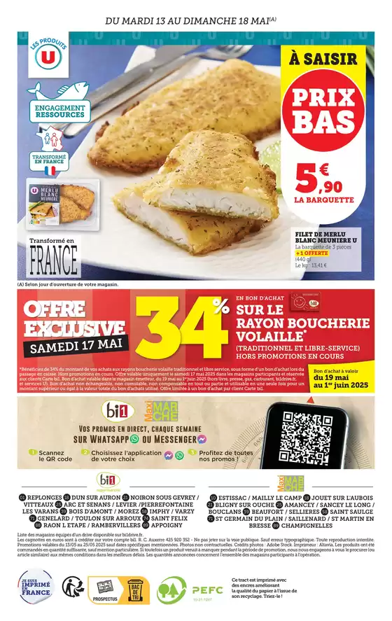 Catalogue Maximarché à Besançon | Prix bas | 12/05/2025 - 25/05/2025