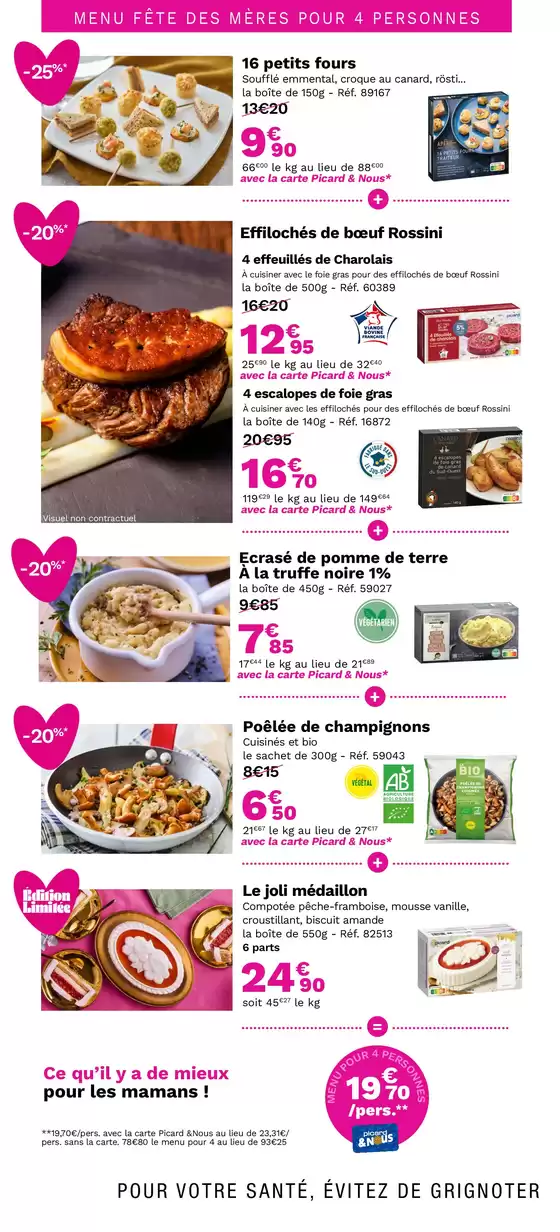 Catalogue Picard à Paris | Pré ieuses Mamans | 12/05/2025 - 25/05/2025