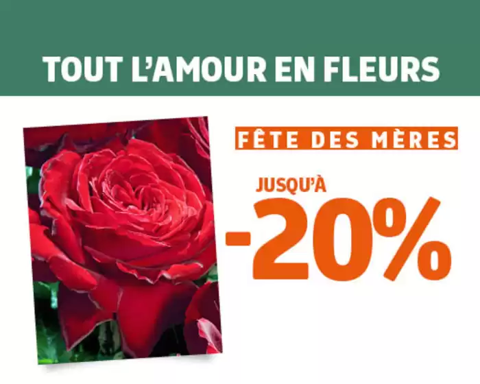 Catalogue Jardiland à Châteaudun | Notre offre végétal spéciale fête des mères | 12/05/2025 - 21/05/2025