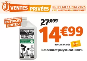 Promos de Jardineries et Animaleries à Ahuy | Ventes privées sur Jardiland | 12/05/2025 - 14/05/2025