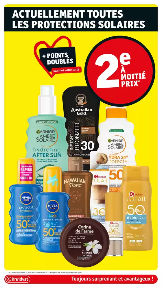Catalogue Kruidvat à Cambrai | AFFAIRES À FAIRE | 12/05/2025 - 25/05/2025