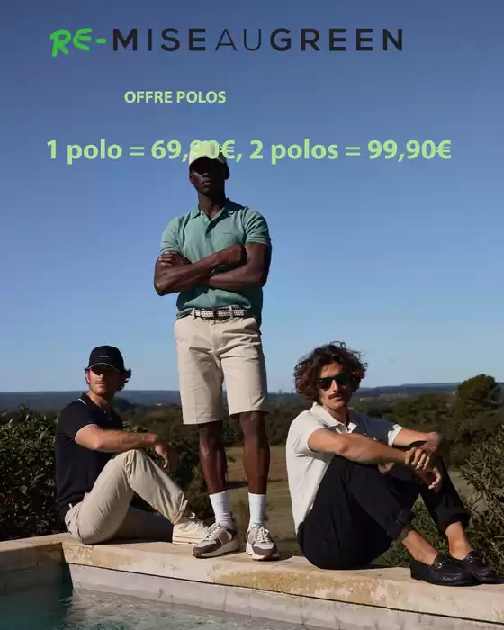 Catalogue Mise au Green à Vincennes | Offre Polos | 12/05/2025 - 31/05/2025