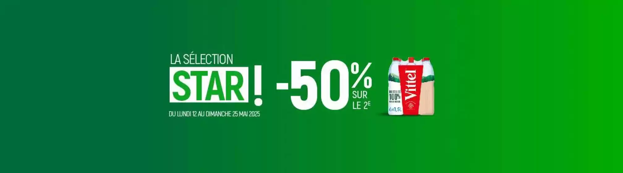 Catalogue Vival à Avranches | Le plein de grandes marques ! -60% SUR LE 2EME | 12/05/2025 - 25/05/2025