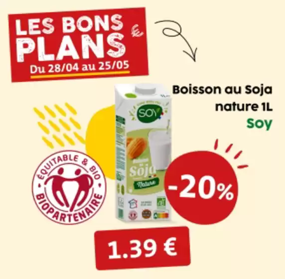 Catalogue So.bio à Aix-en-Provence | Les Bons Plans de mai | 12/05/2025 - 25/05/2025
