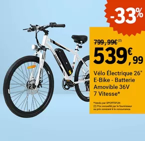 Promos de Sport à Ermont | Le sport pour tous sur E.Leclerc Sports | 12/05/2025 - 07/06/2025