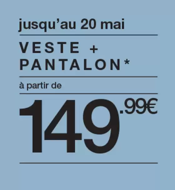 Catalogue Devred à Scionzier | Veste + pantalon | 12/05/2025 - 31/05/2025