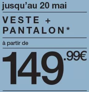 Promos de Mode à Nice | Veste + pantalon sur Devred | 12/05/2025 - 31/05/2025