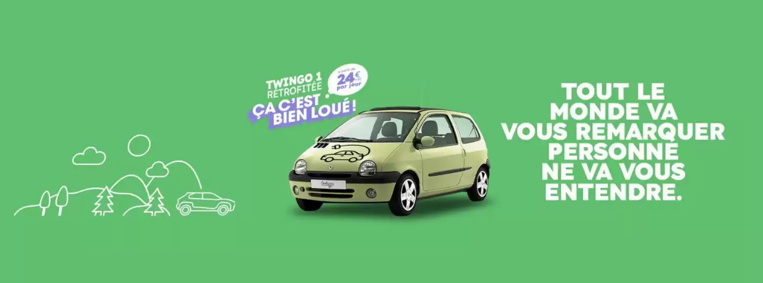 Catalogue Ucar à Nantes | Réservez dès maintenant votre Twingo dans l’une de nos agences partenaires | 12/05/2025 - 31/05/2025