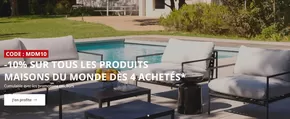Promos de Meubles et Décoration à Avignon | Ventes privées sur Maisons du Monde | 12/05/2025 - 31/05/2025