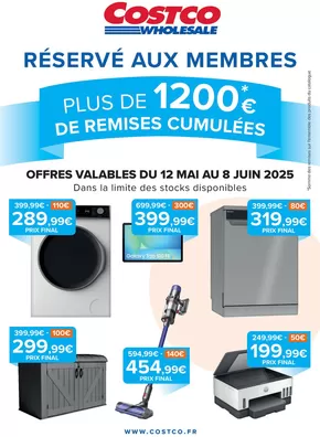 Catalogue Costco | RÉSERVÉ AUX MEMBRES | 12/05/2025 - 08/06/2025