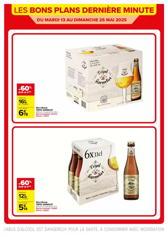 Catalogue Carrefour Market à Le Muy | LES BONS PLANS DERNIÈRE MINUTE ! | 13/05/2025 - 25/05/2025