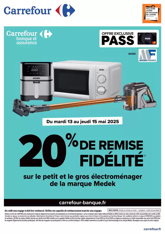 Catalogue Carrefour à Vitrolles (Bouches du Rhône) | OFFRES EXCLUSIVES CLIENTS PASS ! | 13/05/2025 - 15/05/2025