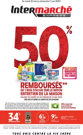 Catalogue Intermarché Express à Cachan | GEN MAI 4 Express | 20/05/2025 - 01/06/2025