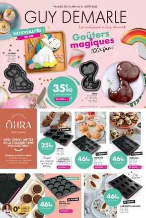 Promos de Meubles et Décoration à Limoges | Nouveautés en mai  sur Guy Demarle | 13/05/2025 - 31/08/2025
