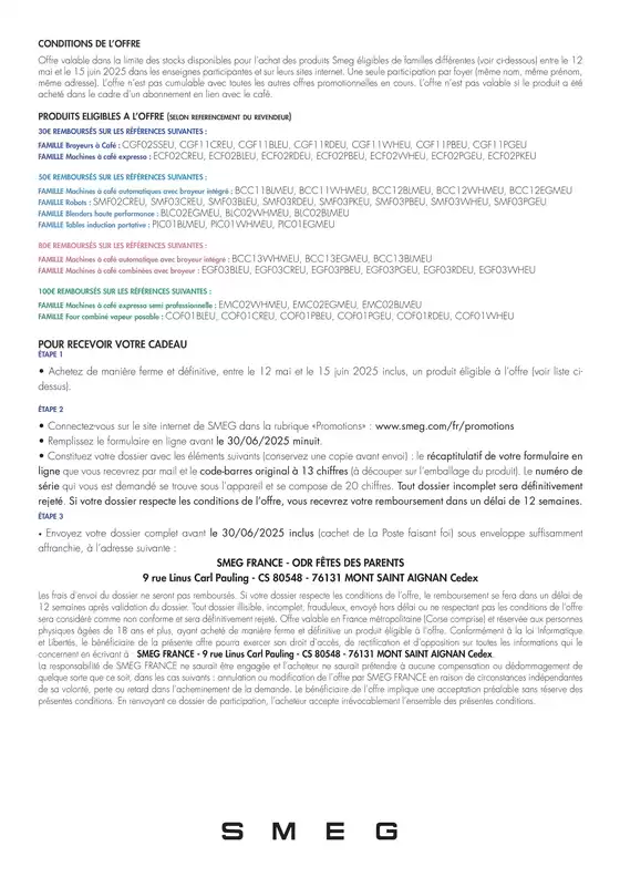 Catalogue Group Digital à Anglet | SMEG PEM | 12/05/2025 - 15/06/2025